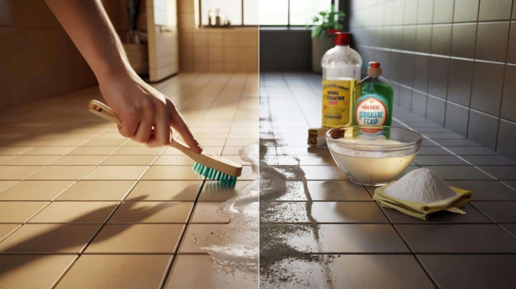 تمیز کردن بندکشی کاشی | کاشی کاریزما